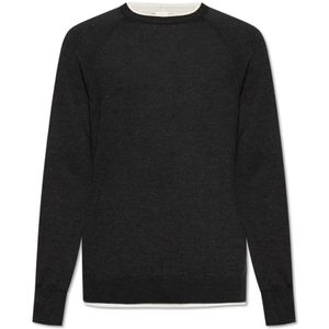 Eleventy, Heren, Truien, Grijs, Maat: S Wol,