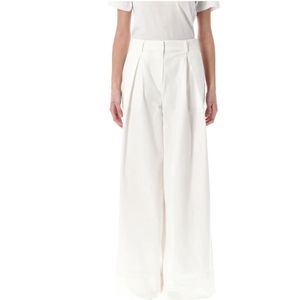 The Garment, Dames, Broeken, Wit, Maat: XS Katoen,