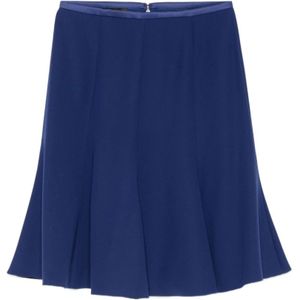 Emporio Armani, Dames, Rokken, Blauw, Maat: XS