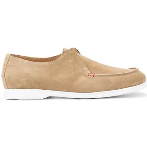 Kiton, Heren, Schoenen, Beige, Maat: 45 EU Leer,