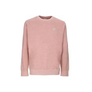 Nike BB Crew Revival Sweatshirt , Pink , Heren , Maat: M