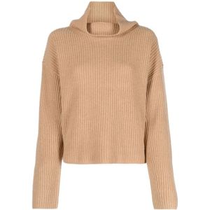 Polo Ralph Lauren, Dames, Truien, Beige, Maat: L Wol,