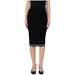Liu Jo, Dames, Rokken, Zwart, Maat: L