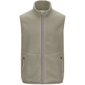 K-Way, Heren, Jassen, Groen, Maat: 2XL Fleece,