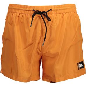 Karl Lagerfeld, Heren, Badkleding, Oranje, Maat: S