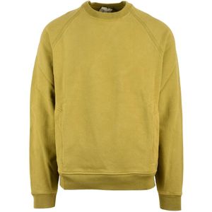 Ten C, Heren, Sweatshirts & Hoodies, Groen, Maat: M Katoen,