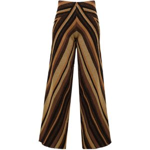 Akep, Dames, Broeken, Veelkleurig, Maat: M Katoen,