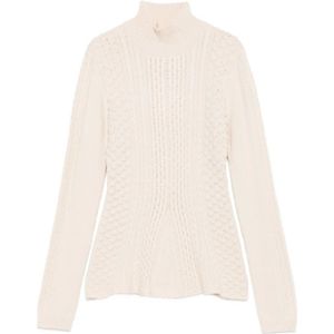 Twinset - Actitude - Coltrui - Beige - Wol - Dames