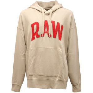 G-star, Heren, Sweatshirts & Hoodies, Beige, Maat: S