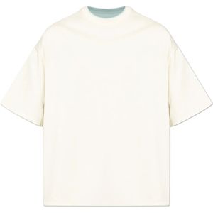 Jil Sander, Heren, Tops, Beige, Maat: L Katoen,