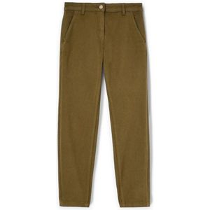 Motivi, Dames, Broeken, Groen, Maat: XS Katoen,