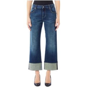 Liu Jo, Dames, Jeans, Blauw, Maat: W26 Katoen,