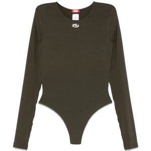 Diesel, Dames, Tops, Groen, Maat: M