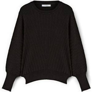 Motivi, Dames, Truien, Zwart, Maat: XS Nylon,