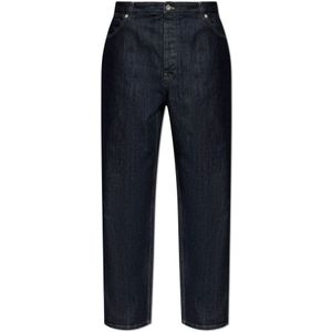 Jil Sander, Heren, Jeans, Blauw, Maat: W30 Katoen,