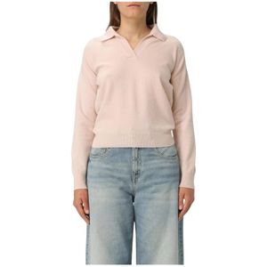 Maison Margiela, Dames, Tops, Roze, Maat: S