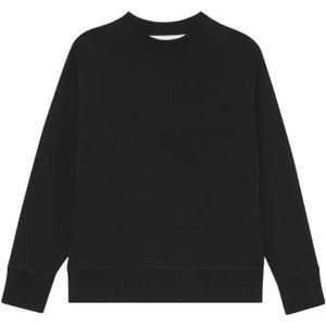 Études, Heren, Sweatshirts & Hoodies, Zwart, Maat: L Fleece,