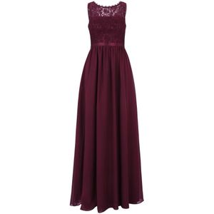 Vera Mont - Maxi Cocktailjurk - Rood - Chiffon