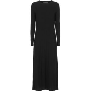 D.Exterior, Dames, Jurken, Zwart, Maat: S Kasjmier,