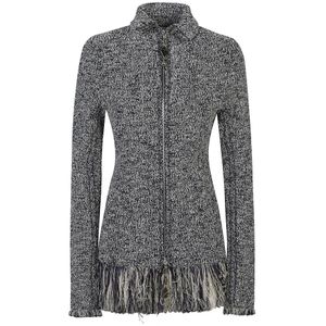 Rabanne, Dames, Truien, Blauw, Maat: XS