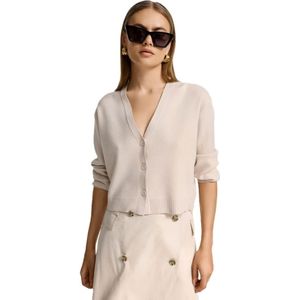 Catnoir, Dames, Truien, Beige, Maat: M Viscose,