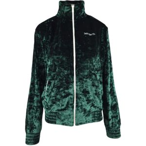 MC2 Saint Barth, Dames, Sweatshirts & Hoodies, Groen, Maat: M