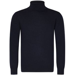 Franzese Collection, Heren, Truien, Blauw, Maat: XL Wol,