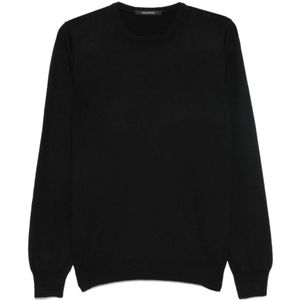 Tagliatore, Heren, Truien, Zwart, Maat: L