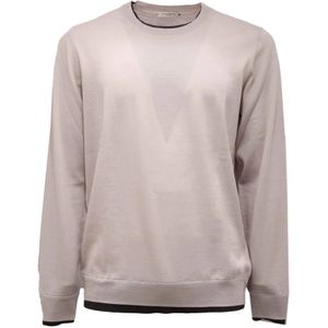 Paolo Pecora, Heren, Truien, Beige, Maat: XL Wol,