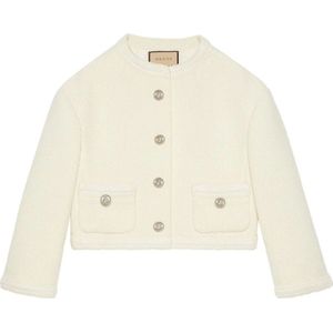 Gucci, Dames, Jassen, Wit, Maat: S Tweed,