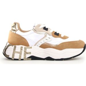 Voile Blanche - Club 105 - Sneakers - Wit - Leer en Technische Stof