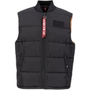 Alpha Industries, Heren, Jassen, Zwart, Maat: L Taf,