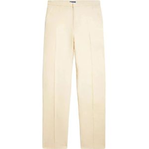 Ralph Lauren, Dames, Broeken, Beige, Maat: XS Linnen,