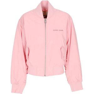Tommy Hilfiger - Dames - Jassen - Roze - Bomberjack