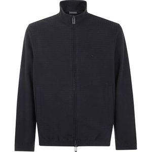 Emporio Armani, Heren, Jassen, Blauw, Maat: S