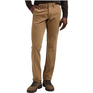 Eden Park, Heren, Broeken, Bruin, Maat: W33 Katoen,