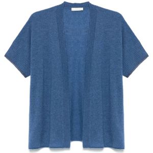 Le Tricot Perugia, Dames, Truien, Blauw, Maat: L Viscose,