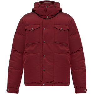 Moncler Donsjack Fornas , Red , Heren , Maat: 2XL