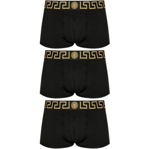 Versace, Heren, Ondergoed, Zwart, Maat: 2XL Katoen,