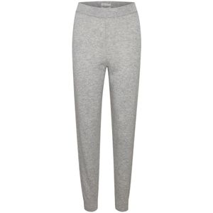 Part Two, Dames, Broeken, Grijs, Maat: L Kasjmier,