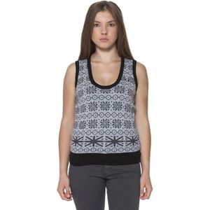 Fred Perry, Dames, Tops, Grijs, Maat: S Wol,