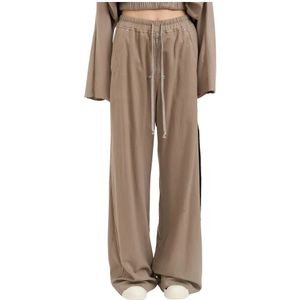 Rick Owens, Dames, Broeken, Bruin, Maat: XS Katoen,