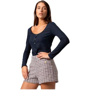 Kocca, Dames, Tops, Blauw, Maat: L