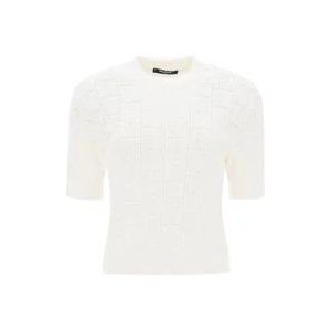 Balmain Sweatshirts , White , Dames , Maat: XS