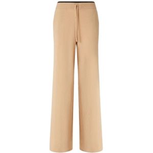 Pinko, Dames, Broeken, Beige, Maat: S Wol,