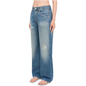 Department Five, Dames, Jeans, Blauw, Maat: W29