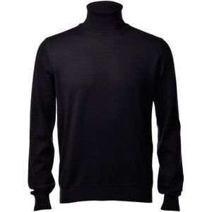 Gran Sasso, Heren, Truien, Zwart, Maat: 2XL Wol,