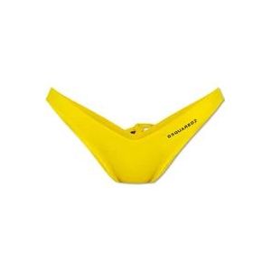 Dsquared2 Zwembroek bodem , Yellow , Dames , Maat: XS