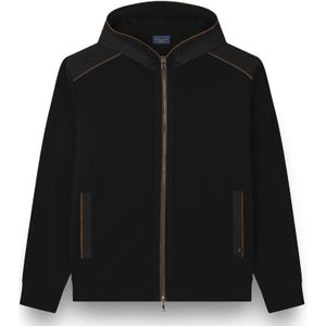 Paul & Shark, Heren, Sweatshirts & Hoodies, Zwart, Maat: L Katoen,