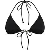 Diesel - Swimsuit Top - Triangelbikini - Zwart - Polyamide - Elastaan